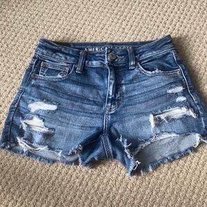 american eagle jean shorts